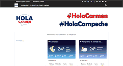 Desktop Screenshot of holacarmen.net